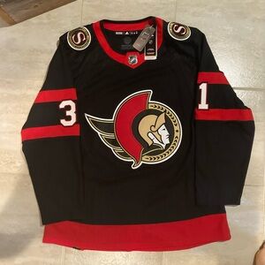 Ottawa Senators Anton Forsberg Jersey - autographed
